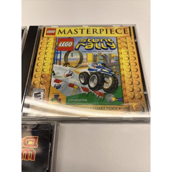 Lego Masterpiece Lego Racers stunt rally and alpha team pc games lot of 3 - Picture 3 of 5